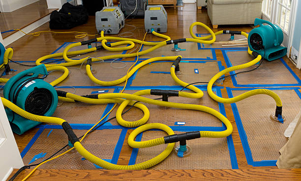 Professional Crawl Space Water Removal technician working in Valparaiso, IN